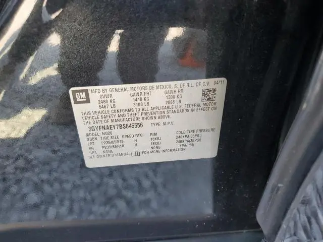 2011 CADILLAC SRX LUXURY COLLECTION  