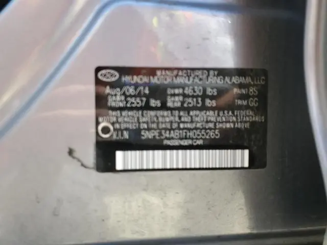 2015 HYUNDAI SONATA SPORT  
