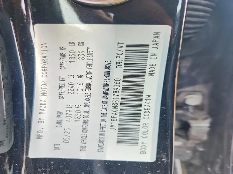 2025 MAZDA 3 PREFERRED  