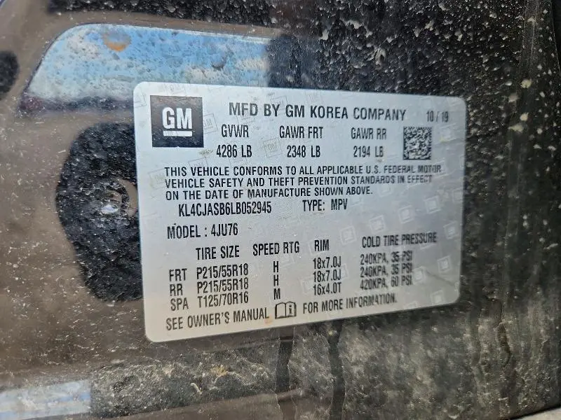 2020 BUICK ENCORE PREFERRED  