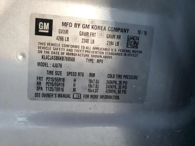 2019 BUICK ENCORE PREFERRED  