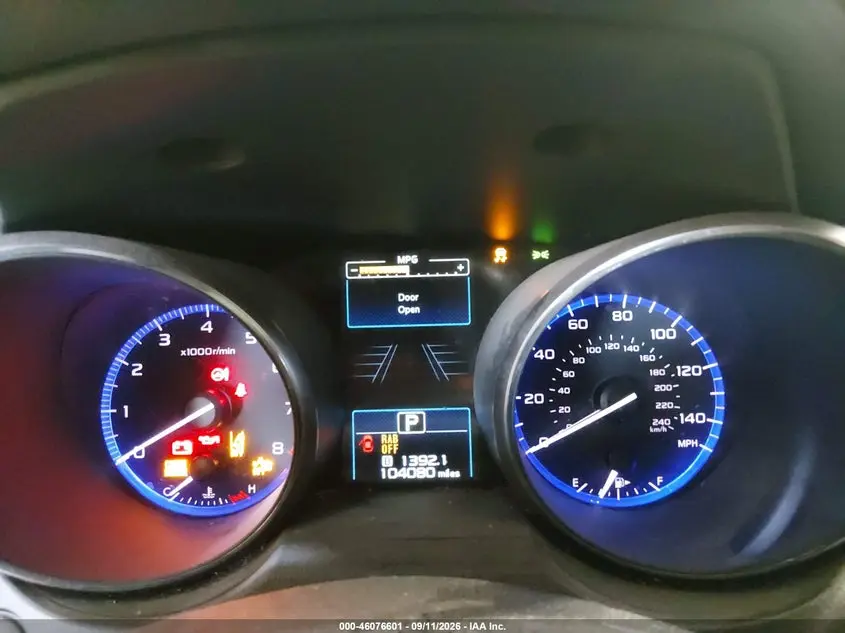 2017 SUBARU OUTBACK 2.5I LIMITED