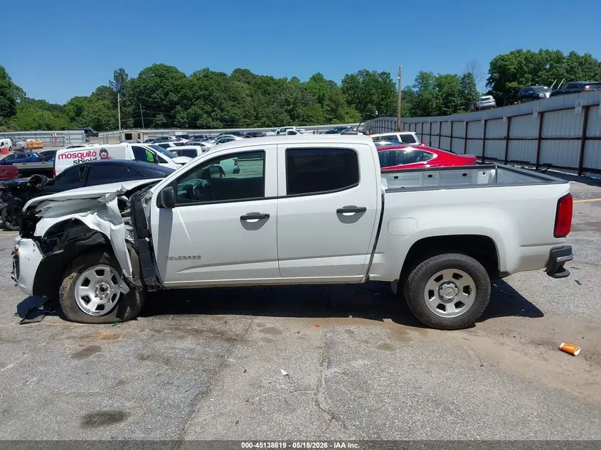 2022 CHEVROLET COLORADO 2WD  SHORT BOX WT