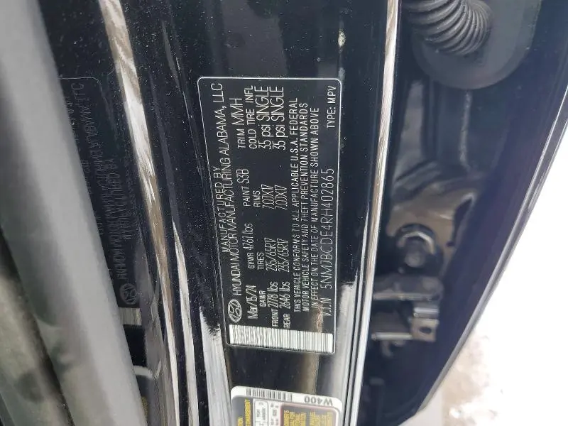 2024 HYUNDAI TUCSON SEL  