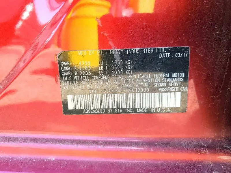 2017 SUBARU IMPREZA PREMIUM PLUS  