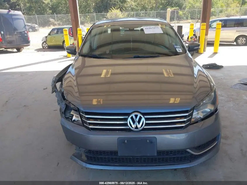 2014 VOLKSWAGEN PASSAT 2.5L S