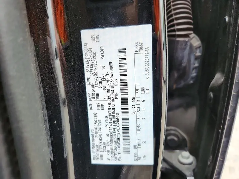 2023 FORD F350 SUPER DUTY  