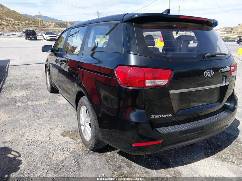 2018 KIA SEDONA L