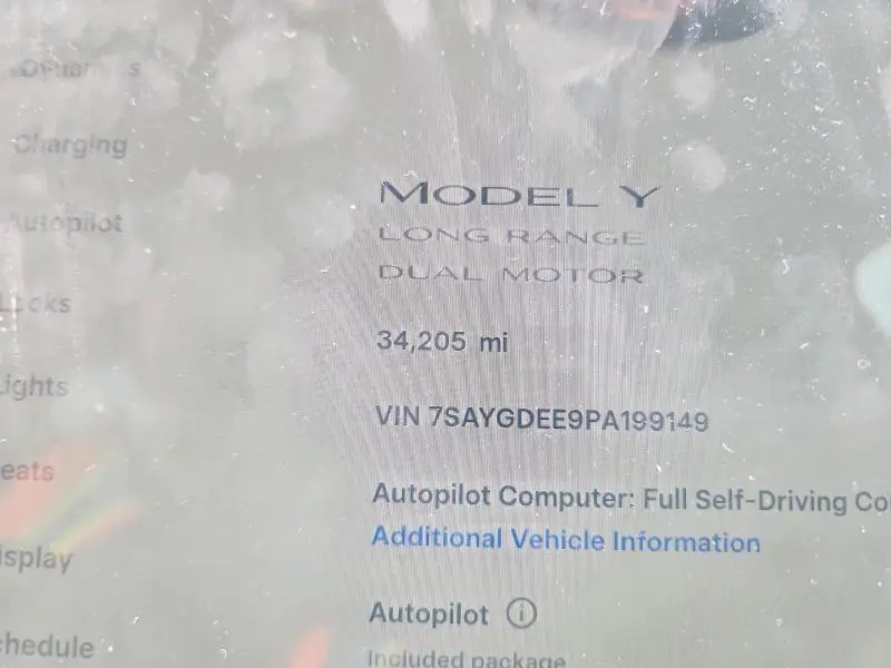 2023 TESLA MODEL Y   