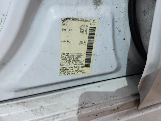 2014 NISSAN ALTIMA 2.5  