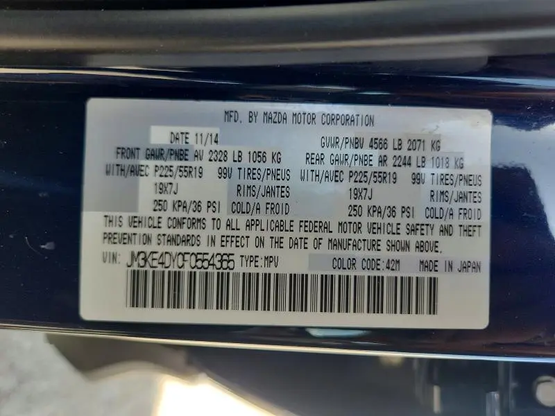 2015 MAZDA CX-5 GT  
