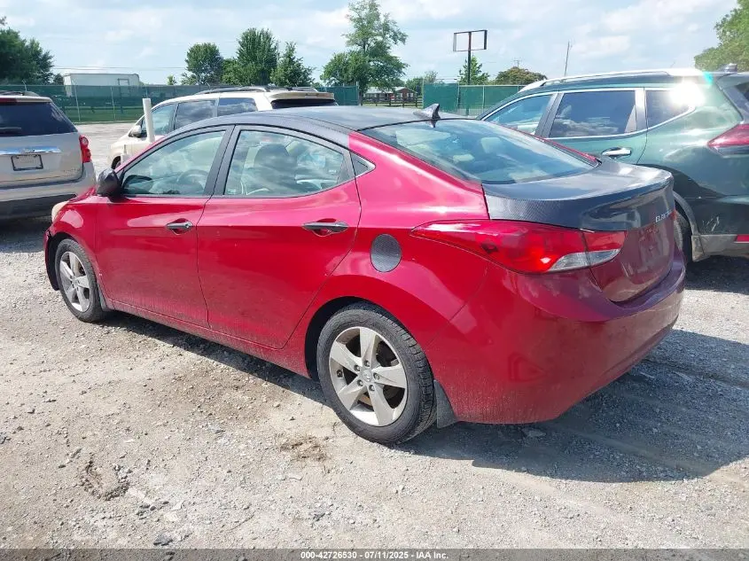 2012 HYUNDAI ELANTRA GLS (ULSAN PLANT)