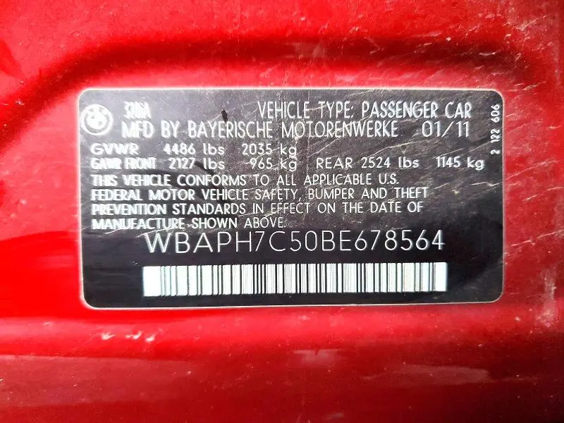 2011 BMW 328 I  