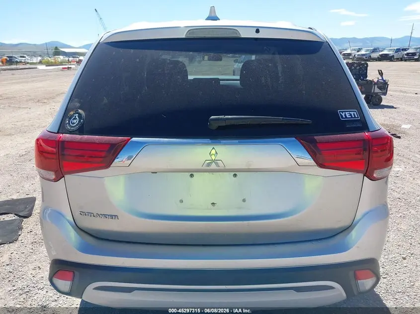 2020 MITSUBISHI OUTLANDER ES 2.4 S-AWC/LE 2.4 S-AWC/SE 2.4 S-AWC/SEL 2.4 S-AWC/SP 2.4 S-AWC