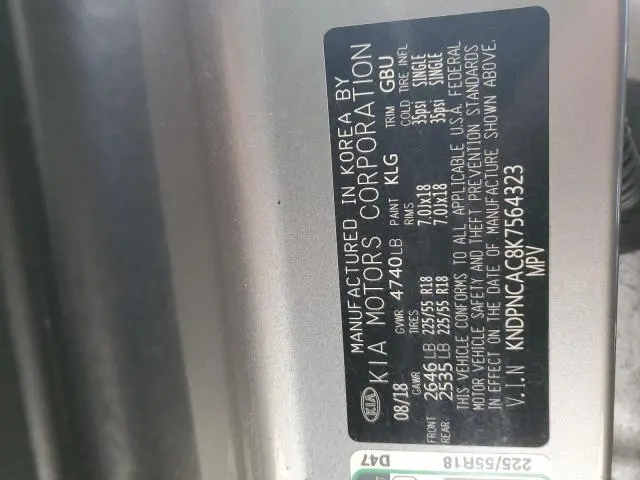 2019 KIA SPORTAGE EX  