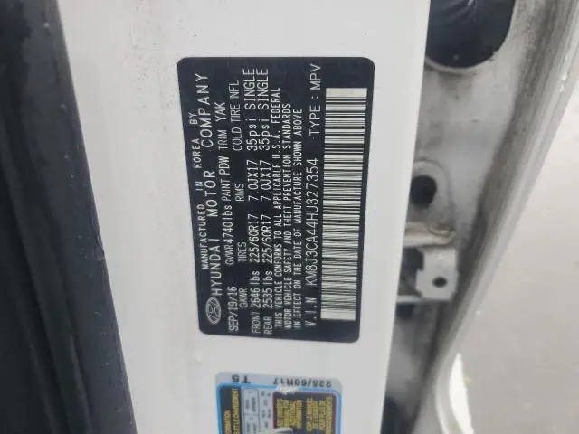 2017 HYUNDAI TUCSON LIMITED  