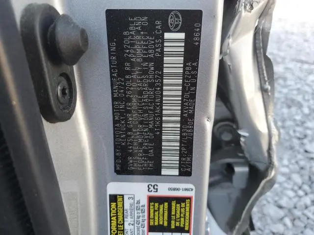 2022 TOYOTA CAMRY XSE