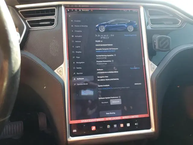 2017 TESLA MODEL S   
