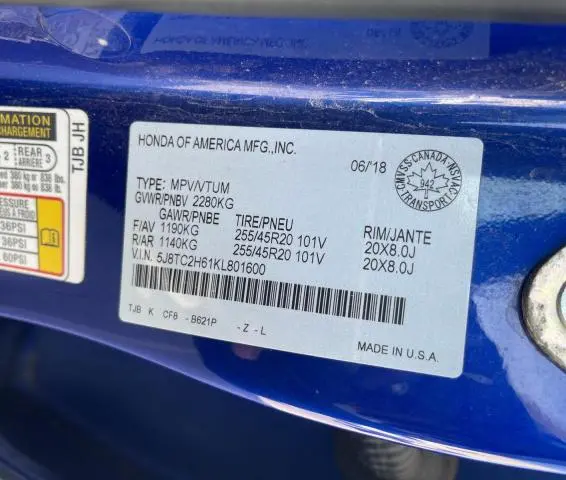 2019 ACURA RDX A-SPEC  