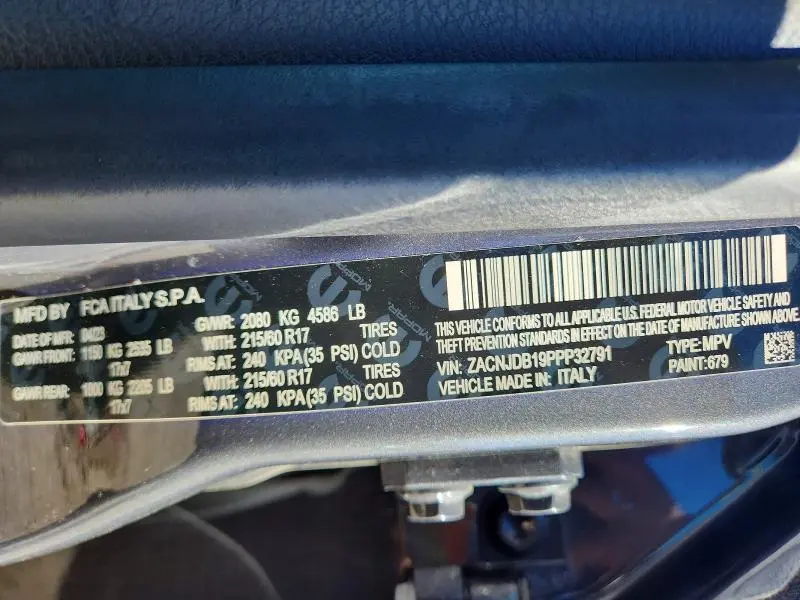 2023 JEEP RENEGADE LATITUDE  