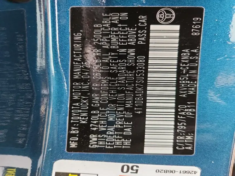 2025 TOYOTA CAMRY XSE  