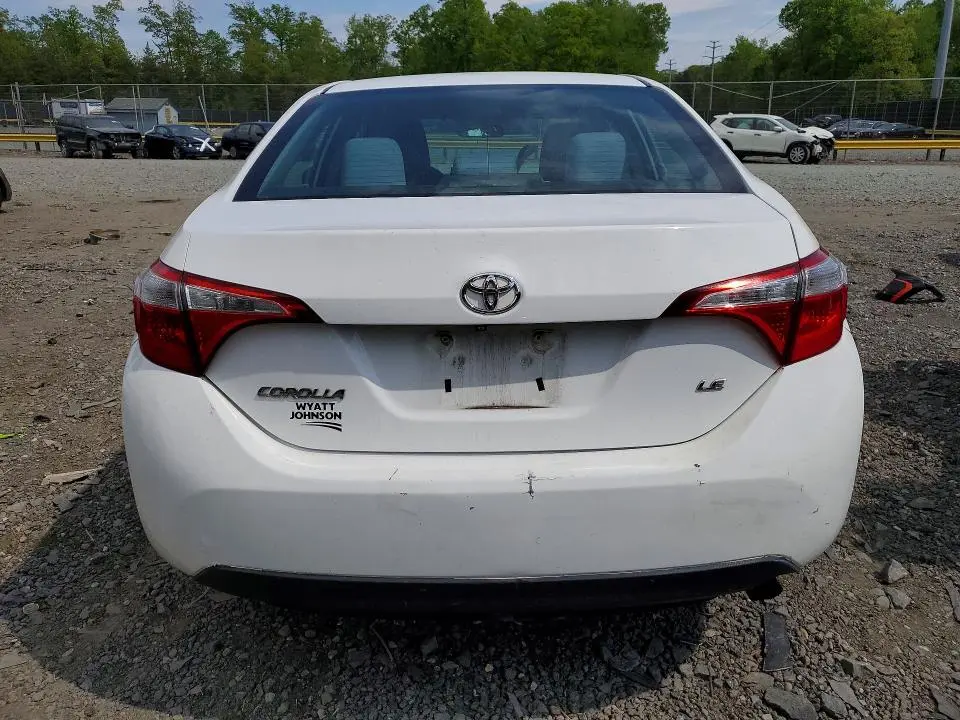 2015 TOYOTA COROLLA LE  