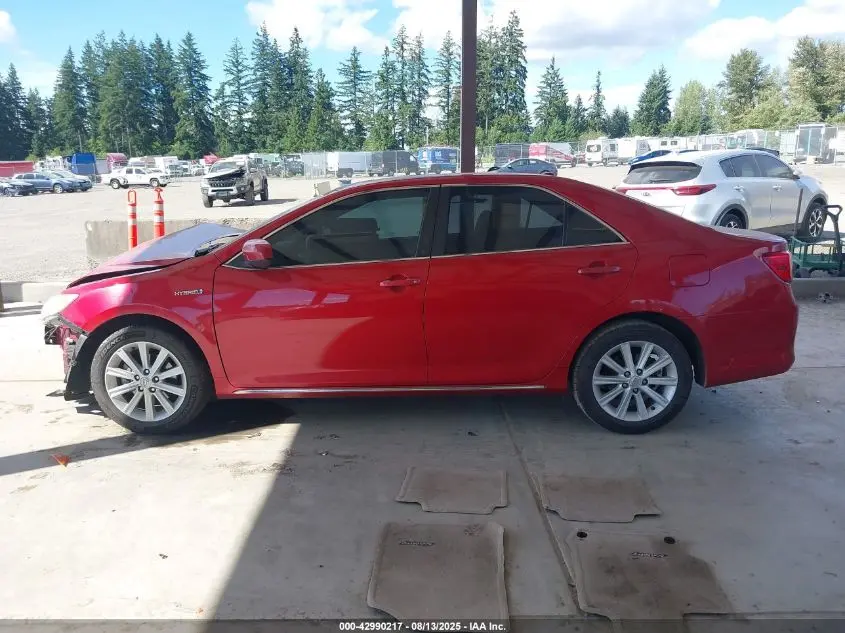 2012 TOYOTA CAMRY HYBRID XLE