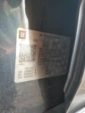 2019 CHEVROLET COLORADO ZR2  