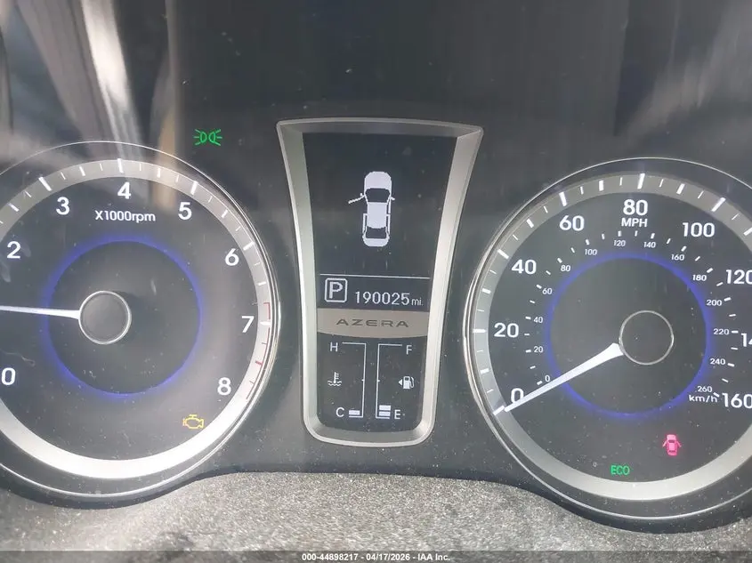 2013 HYUNDAI AZERA  