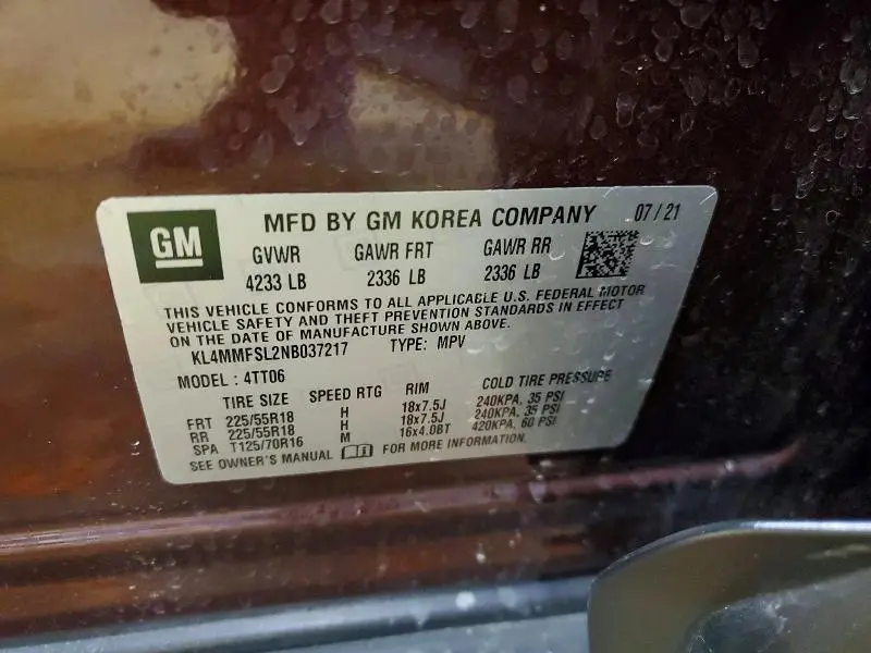 2022 BUICK ENCORE GX ESSENCE  