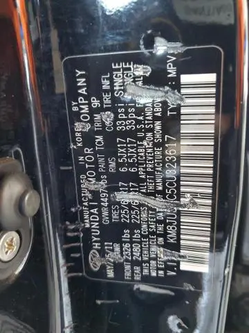 2012 HYUNDAI TUCSON GLS  