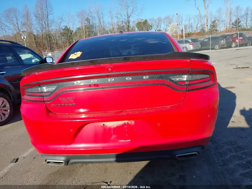 2018 DODGE CHARGER SXT RWD