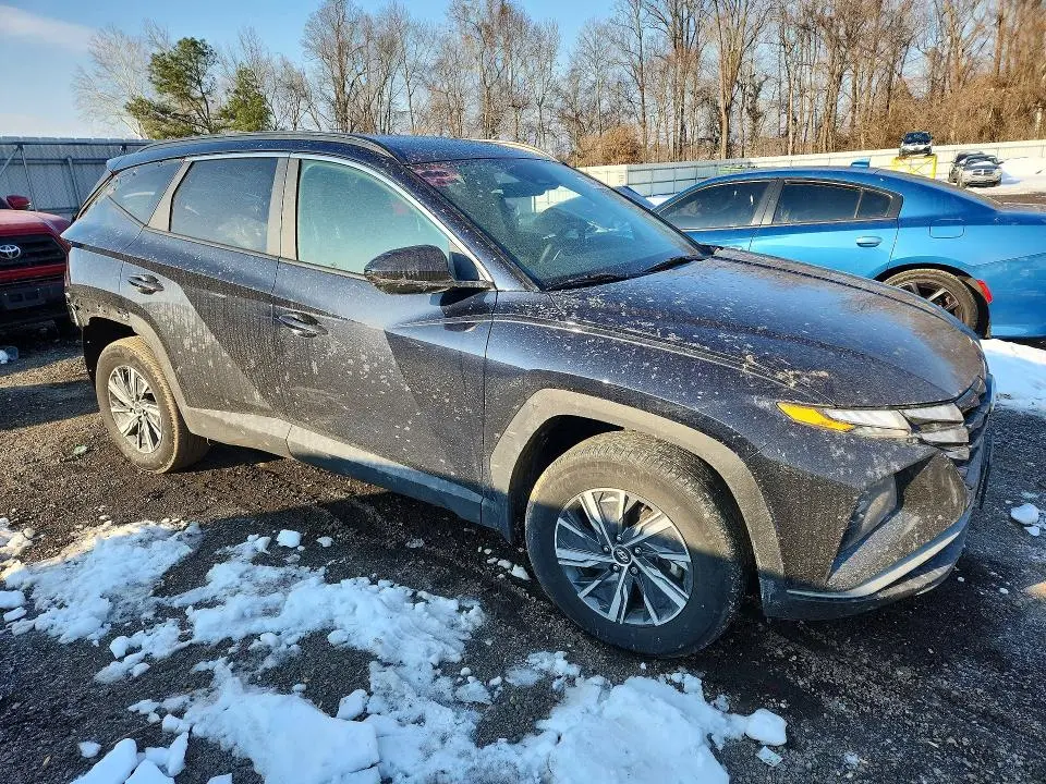 2024 HYUNDAI TUCSON BLUE  