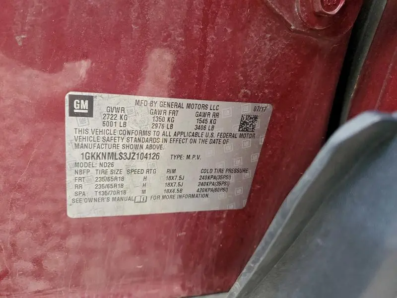 2018 GMC ACADIA SLT-1  