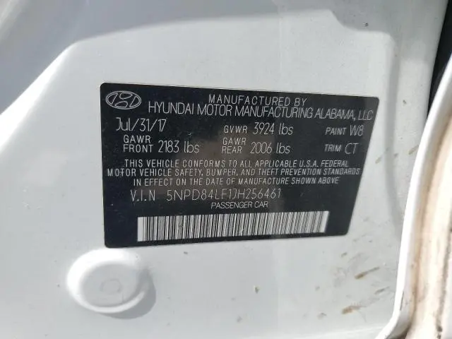 2018 HYUNDAI ELANTRA SEL  