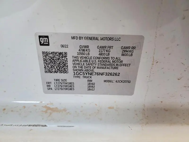 2022 CHEVROLET SILVERADO K2500 HEAVY DUTY LT  