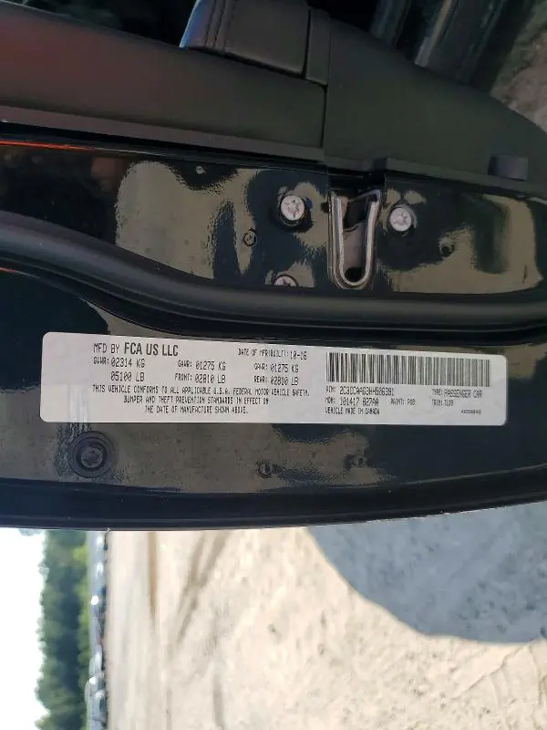2017 CHRYSLER 300 LIMITED  