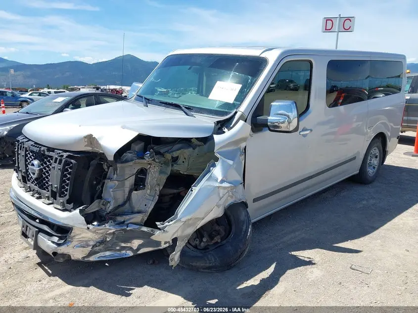 2018 NISSAN NV PASSENGER NV3500 HD SV V6