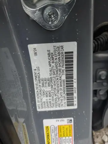2025 HONDA CIVIC SPORT  