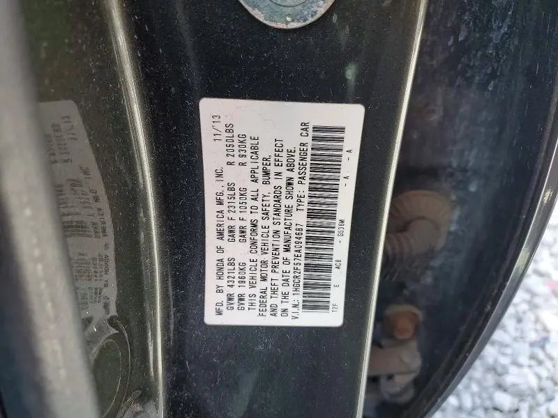 2014 HONDA ACCORD SPORT  