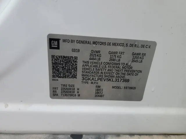 2019 GMC TERRAIN SLT  