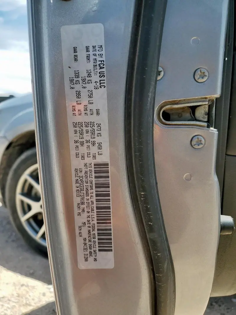 2018 DODGE JOURNEY GT  