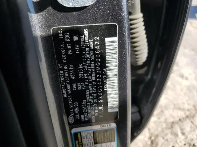 2021 KIA K5 LXS  