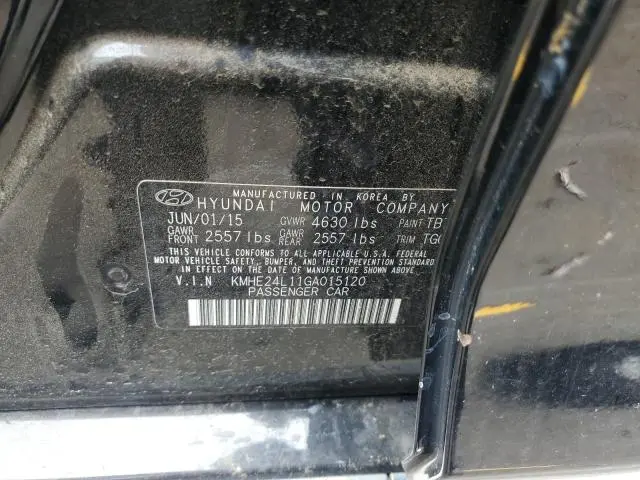 2016 HYUNDAI SONATA HYBRID  