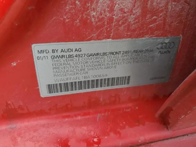 2011 AUDI A4 PREMIUM PLUS  