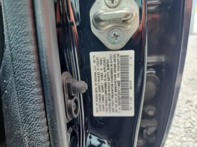 2015 HONDA CIVIC LX  