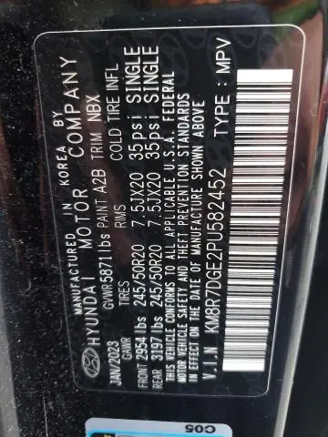 2023 HYUNDAI PALISADE CALLIGRAPHY  