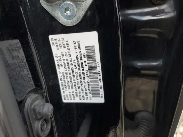 2018 HONDA CR-V TOURING  