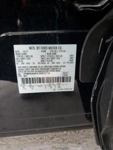 2018 FORD EDGE SPORT  