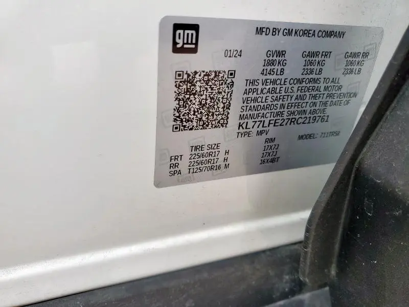 2024 CHEVROLET TRAX LS  